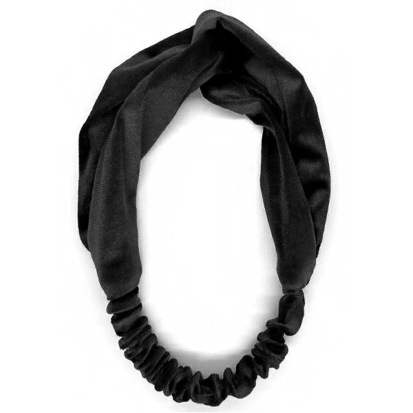 Bon Twisted Cross Velvet Headband