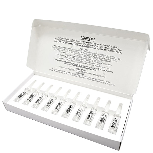 Bonplex-i Isophoronediamine Dimaleate Damaged Hair Treatment 10pcs - 0.68oz