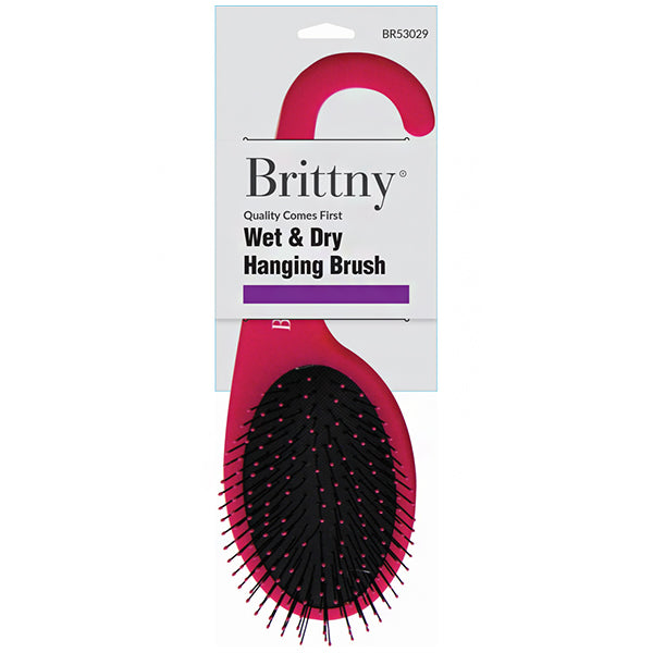 Brittny Wet & Dry Hanging Brush #BR53029