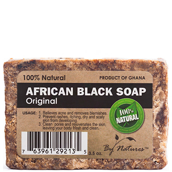 By Natures African Black Soap Original 3.5oz