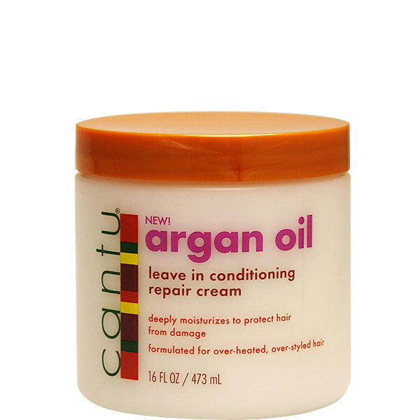 Cantu Argan Oil Leave In Conditoning Repair Cream 16oz