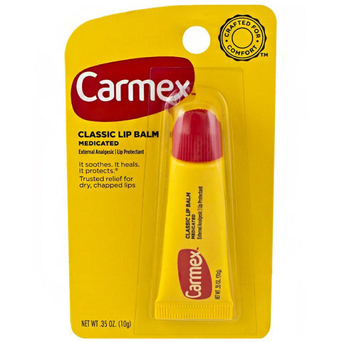 Carmex Tube Original Classic Lip Balm Medicated - 0.35oz