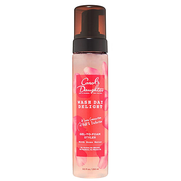 Carol's Daughter Delight Hair Gel to Foam Styler Rose Water 8.5oz