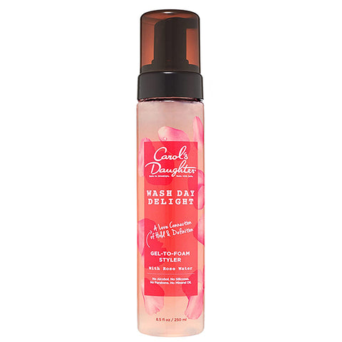 Carol's Daughter Delight Hair Gel to Foam Styler Rose Water 8.5oz