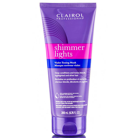 Clairol Shimmer Lights Violet Toning Mask 6.76oz