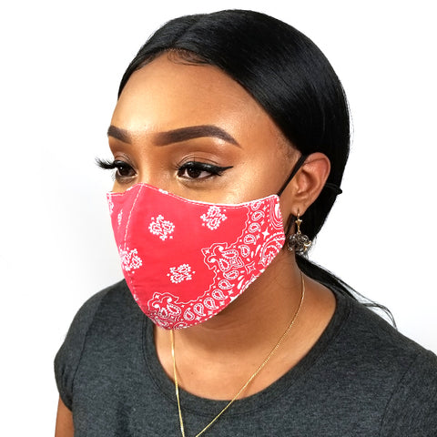 Cotton Washable & Adjustable Fashion Face Masks