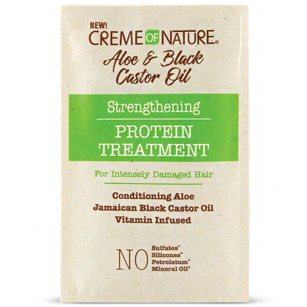 Creme Of Nature Aloe & Black Castor Oil Strengthening Treatment 1.5oz