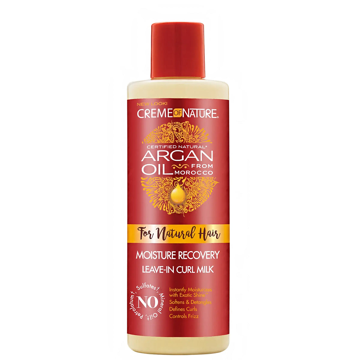 Creme of Nature Argan Oil Moisture Recovery Leave-In Curl Milk 8oz