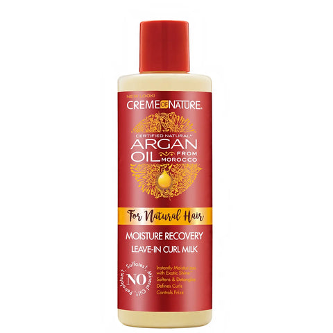 Creme of Nature Argan Oil Moisture Recovery Leave-In Curl Milk 8oz