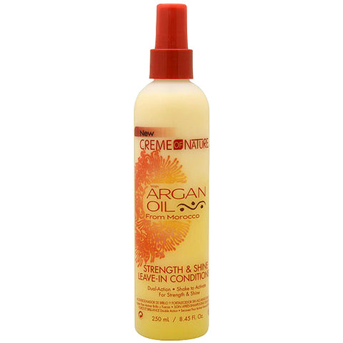 Creme of Nature Argan Oil Strength & Shine Leave-In Conditioner 8.45oz