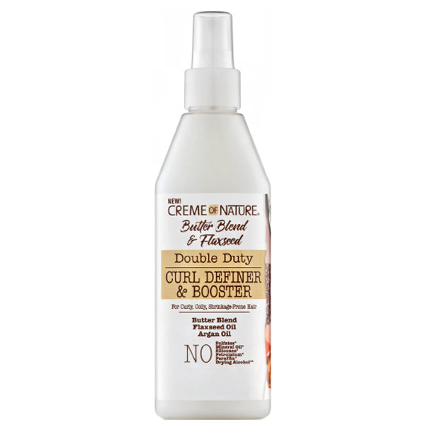 Creme of Nature Butter Blend & Flaxseed Curl Definer & Booster 12oz