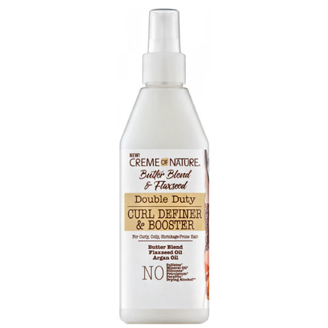 Creme of Nature Butter Blend & Flaxseed Curl Definer & Booster 12oz