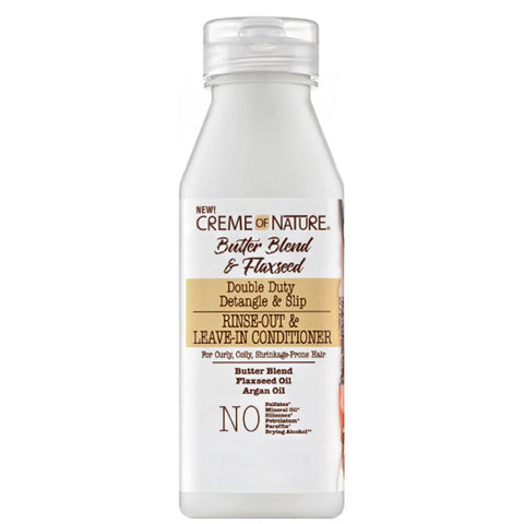 Creme of Nature Butter Blend Rinse-Out & Leave-In Conditioner 12oz