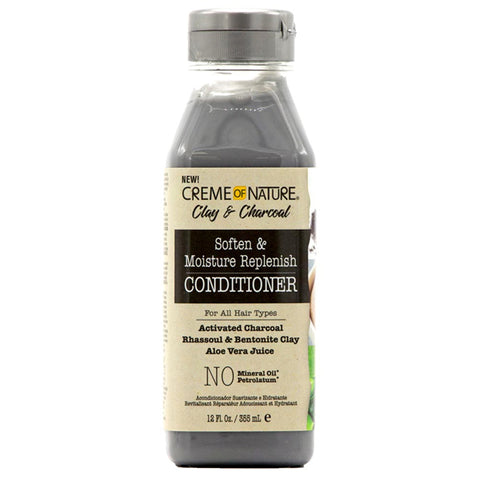 Creme of Nature Clay & Charcoal Moisture Replenish Conditioner 12oz