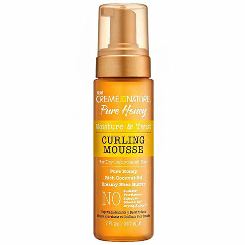 Creme of Nature Pure Honey Moisture & Twist Curling Mousse 7oz