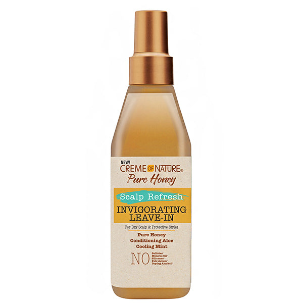Creme of Nature Pure Honey Scalp Refresh Invigorating Leave-In 8oz
