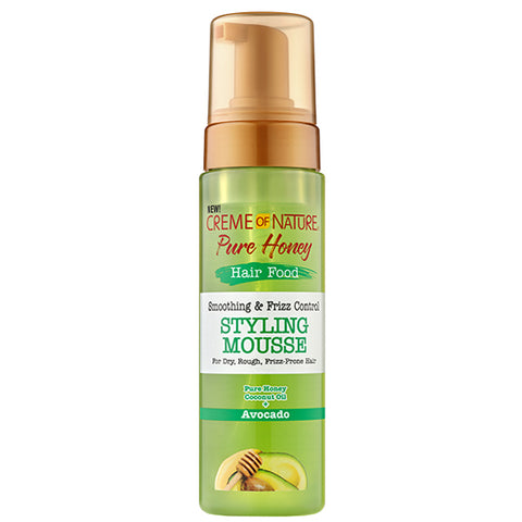 Creme of Nature Smoothing & Frizz Control Avocado Styling Mousse 7oz