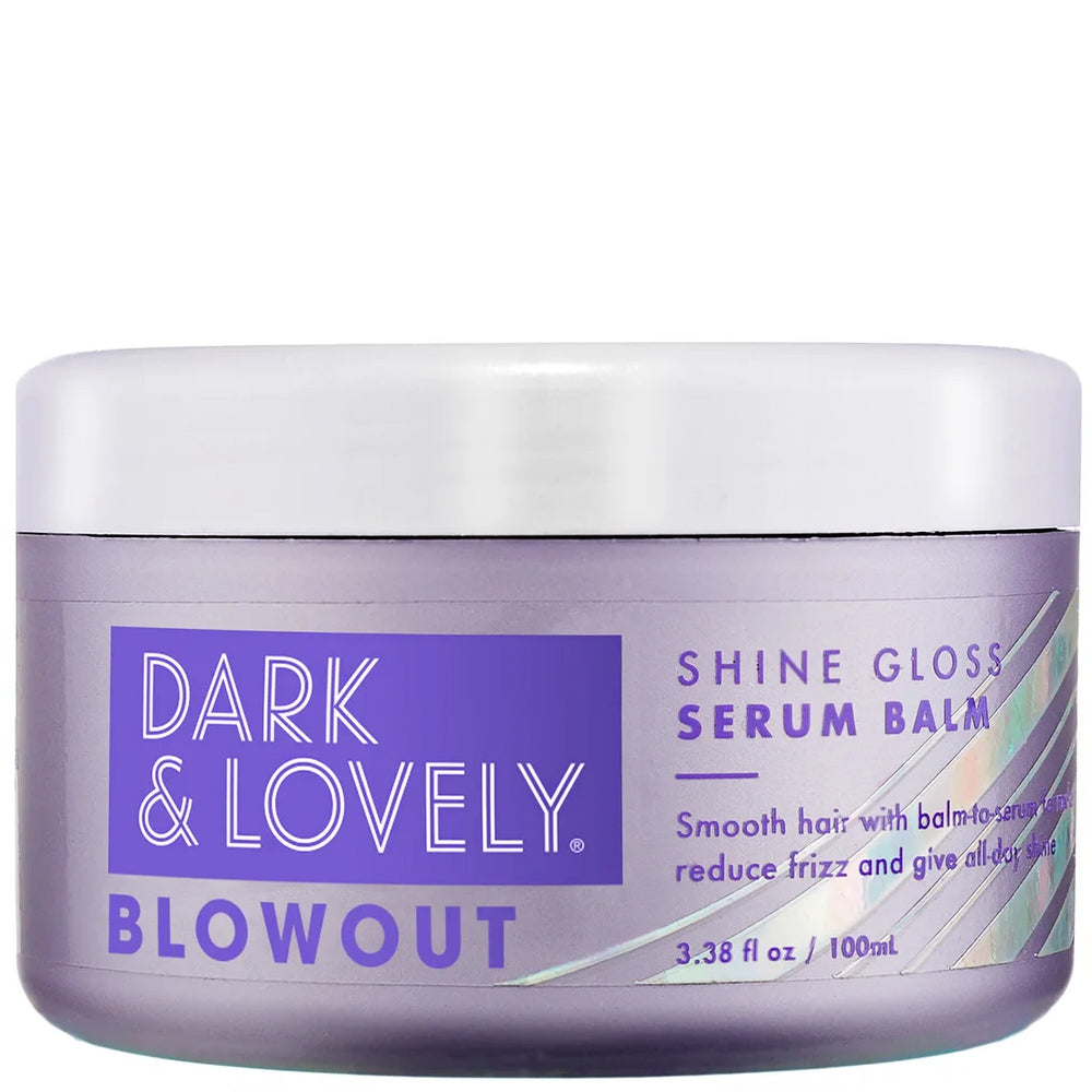 Dark & Lovely Blow Out Shine Gloss Serum Balm 3.38oz