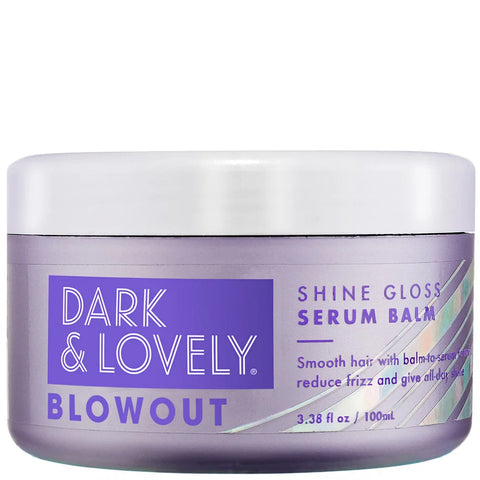Dark & Lovely Blow Out Shine Gloss Serum Balm 3.38oz