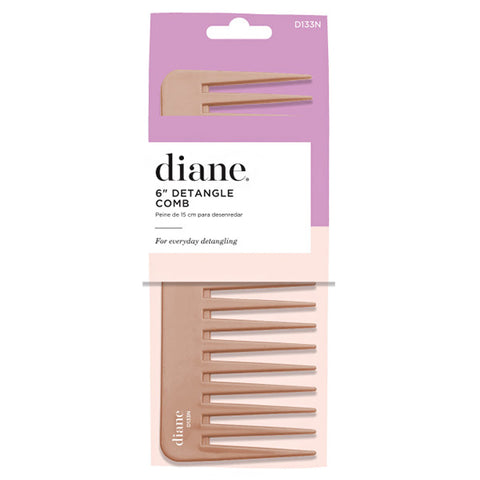Diane #D133N 6\" Detangle Comb