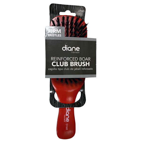 Diane #D168 Reinforced Boar Club Brush