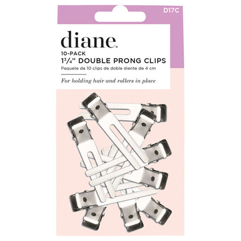 Diane #D17C Double Prong Clips 1 3\/4\" 10PK