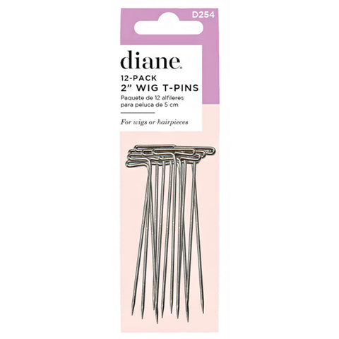 Diane #D254 12-Pack Wig T-Pins