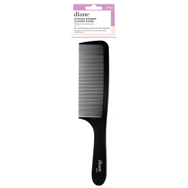 Diane #D3102 Curved Barber Clipper Comb