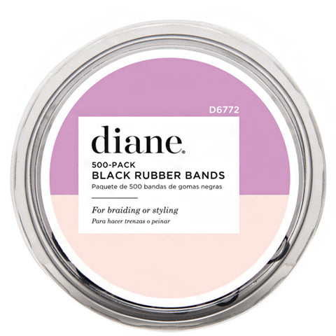 Diane #D6772 Rubber Bands Bin- 500 Pack Black