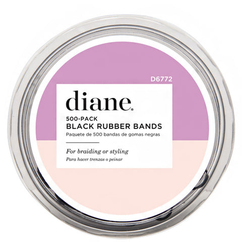Diane #D6772 Rubber Bands Bin- 500 Pack Black