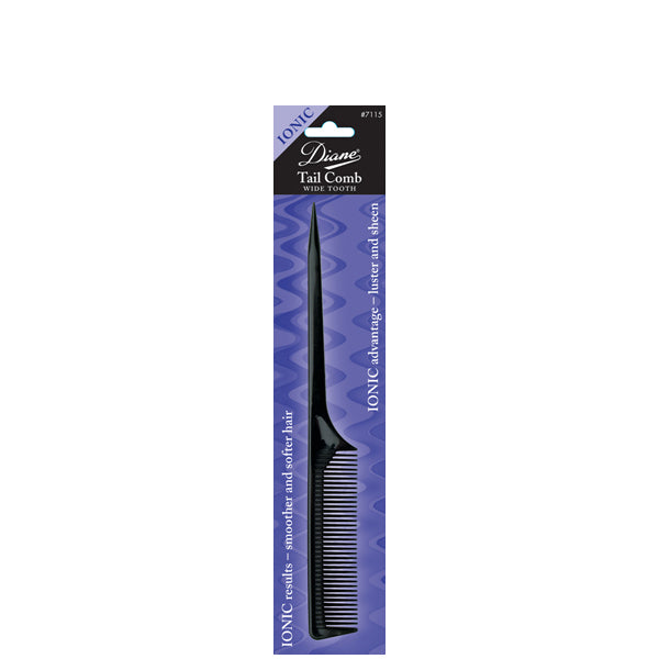 Diane #D7115 Ionic Tail Comb Wide Tooth