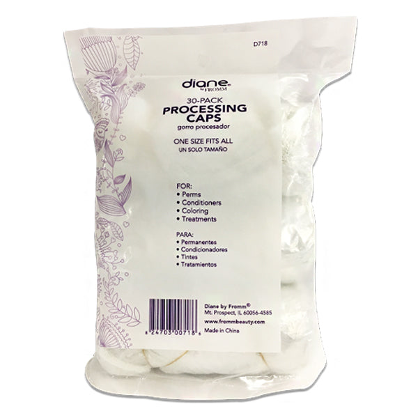 Diane #D718 Reusable Processing Caps 30 - Pack