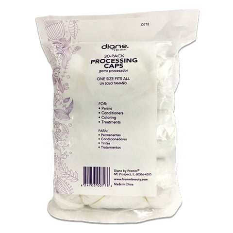 Diane #D718 Reusable Processing Caps 30 - Pack