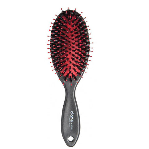 Diane #DBB038 Red Cushion Oval Paddle Brush