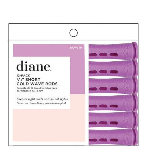Diane #DCW3SH Cold Wave Rods - 9\/16\" Short Orchid