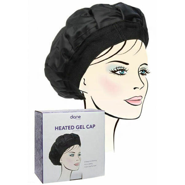 Diane #DHH012 Heated Gel Cap - Black
