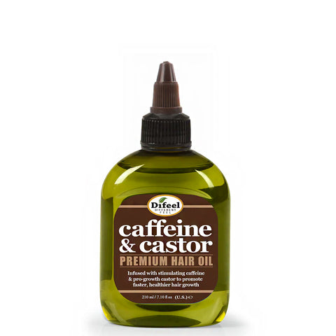 Difeel Caffeine & Castor Premium Hair Oil 7.78oz