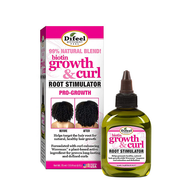 Difeel Growth & Curl Biotin Pro-Growth Root Stimulator 2.5oz