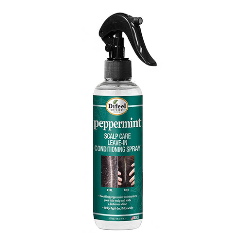 Difeel Peppermint Scalp Care Leave-In Conditioning Spray 6oz