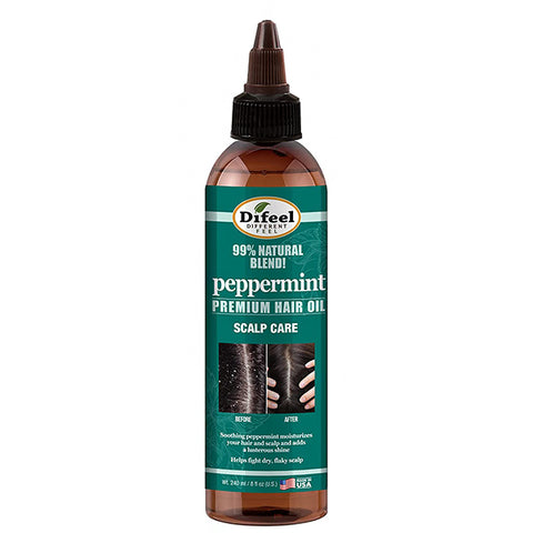 Difeel Peppermint Scalp Care Premium Hair Oil 8oz