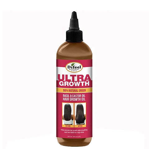 Difeel Ultra Growth Basil & Castor Hair Oil Growth Oil 8oz