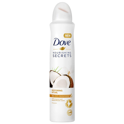Dove Nourishing Secrets Antiperspirant Deodorant Spray - Coconut And Jasmine Flower Scent 8.4oz