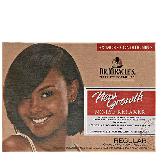 Dr.Miracle's New Growth No-Lye Relaxer Touch-Up Kit - Regular