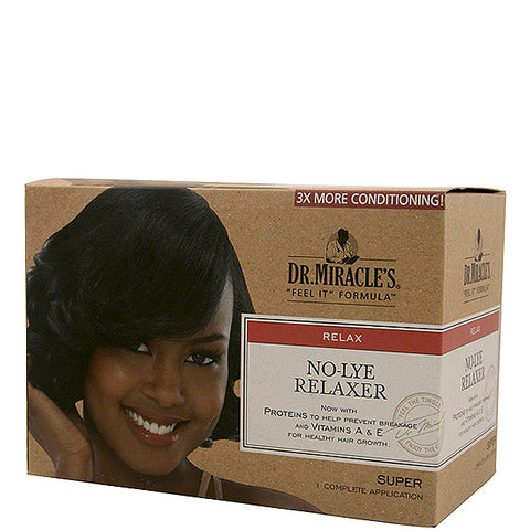 Dr.Miracle's No-Lye Relaxer Kit - Super