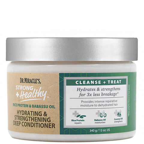 Dr. Miracle's Strong Healthy H Strengthening Deep Conditioner 12oz