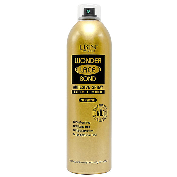 Ebin New York Lace Bond Spray Extreme Firm Hold 14.2oz - Sensitive