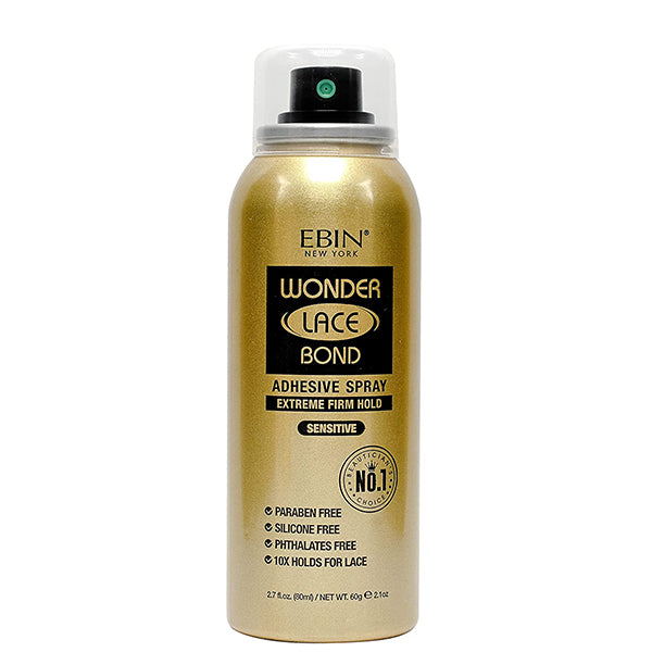 Ebin New York Lace Bond Spray Extreme Firm Hold 2.7oz - Sensitive