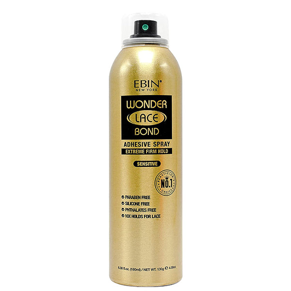 Ebin New York Lace Bond Spray Extreme Firm Hold 6.08oz - Sensitive