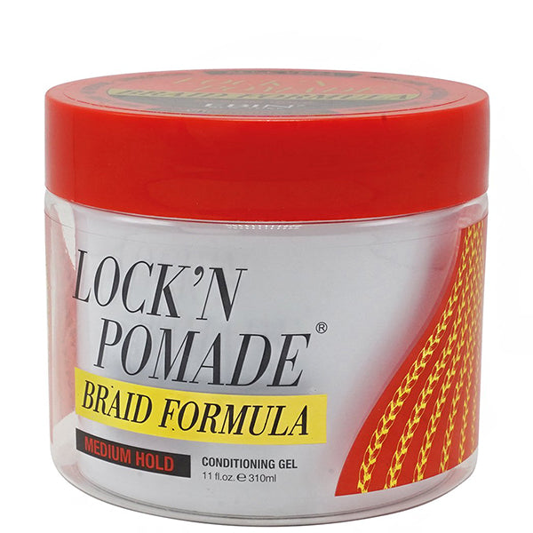 Ebin New York Lock'n Pomade Braid Formula Medium Hold 11oz