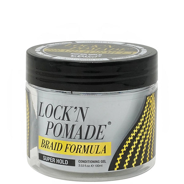 Ebin New York Lock'n Pomade Braid Formula Super Hold 3.53oz